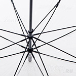 Зонт трость женский прозрачный Zest 51570 7775 Разноцветный горошек