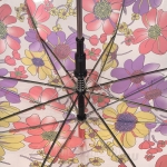 Зонт трость женский MAGIC RAIN 14833 11532 Волшебные цветы желто-розовый