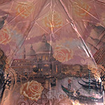 Зонт женский Три Слона 363 9980 (B) Романтичная Венеция (сатин)
