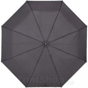 Зонт AMEYOKE OK65-CH (18) Полоса, Серый