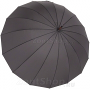Зонт трость AMEYOKE M75-16B (03) Серый (в чехле)