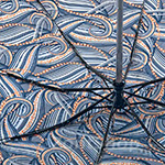 Зонт женский Zest 24759 7206 Узоры на сером