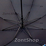 Зонт трость мужской Zest 41670 Черный (чехлол на ремне)