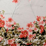 Зонт женский Zest 531827 2594 Розы на белом