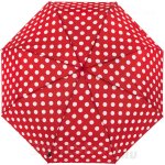 Зонт женский FunnyRain FR302/1 11681 Горох Красный