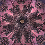 Зонт женский Три Слона 100 (M) 11364 Фиолетовый этюд (сатин)