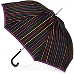 Зонт трость женский Prize 165 10084 Полосы разноцветные
