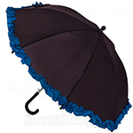 Зонт детский ArtRain 1652 (10507) рюши Темно сливовый