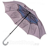 Зонт трость женский H.DUE.O H437 11529 Barbara Veronesi (Дизайнерский)