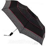 Зонт женский Doppler Derby 7202165 PL 11131 Круги, горох, красная полоса