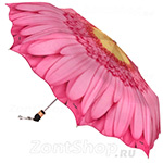 Зонт женский Три Слона 115 (Е) 10980 Розовый (Цветочная Серия)