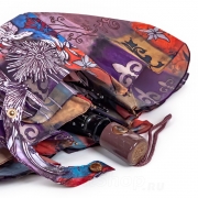 Зонт женский LAMBERTI 74742 (16062) Цветочные лоскутки