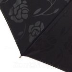 Зонт женский Три Слона 106 12663 Черный Розы