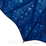 Зонт женский Три Слона 115 (D) 10314 Насыщенный синий (Цветочная Серия)