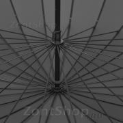 Зонт трость большой AMEYOKE L24 (03) Серый