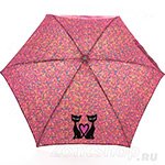Зонт женский Nex 65511 8558 Кошки Сердце