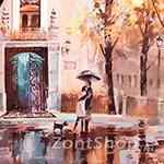 Зонт женский Zest 23815 2018 Двое под зонтом