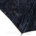 Зонт женский Три Слона 080 (B) 10015 Орнамент коричневый (сатин)