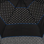 Зонт женский Doppler Derby 7202165 PL 11130 Круги, горох, синяя полоса