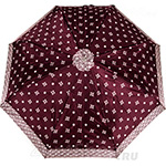 Зонт женский Doppler 74660 FGD 1537 Бордо (сатин)