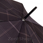 Зонт трость мужской Trust LAMP-27X (10102) Клетка, Черный