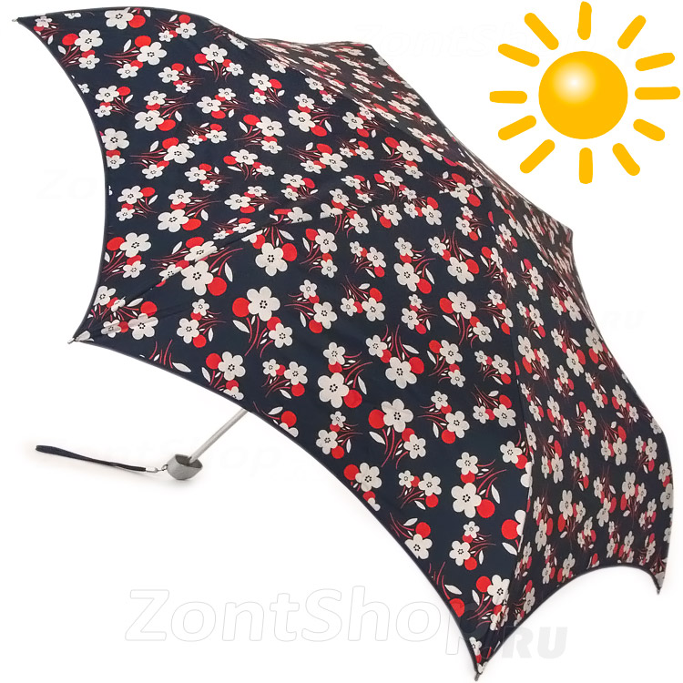 Зонт от солнца и дождя Fulton (Para Soleil) Geo Flower