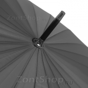 Зонт трость большой AMEYOKE L24 (03) Серый