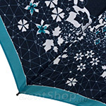 Зонт женский Doppler 7441465 (23) 11174 Цветочная паутинка синий