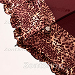 Зонт трость женский Fulton L600 2430 Коричневый леопард