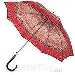Зонт трость женский DOPPLER 714765-E (11339) Свет узоров красный
