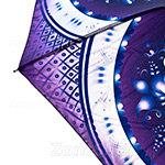 Зонт женский Три Слона 138 (С) 8430 Роспись фиолетовый (сатин)
