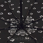 Зонт женский Doppler 7441465 (23) 11175 Цветочная паутинка черный