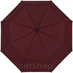 Зонт Funny Rain FR307 (4) 11550 Однотонный бордовый (автомат) стальной каркас, купол-99см