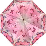 Зонт женский Три Слона L3880 13429 Цветочные фантазии (сатин)