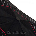 Зонт женский Doppler Derby 7202165 PL 11131 Круги, горох, красная полоса