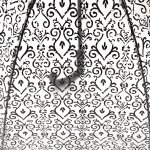 Зонт трость женский прозрачный Fulton L042 2644 Узоры