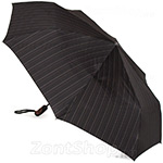Большой надежный мужской зонт для двоих DOPPLER 74367-N (9858) Полоса Черный