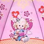 Зонт детский Три Слона С-47 9375 Девочка и котенок