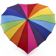 Зонт трость женский Fulton L909 4315 Радуга