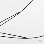 Зонт трость женский прозрачный Fulton Lulu Guinness L719 2879 Совершенство (Дизайнерский)