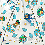 Зонт детский Doppler Derby 72654 Прозрачный 6287 На воздушном шаре (синий)