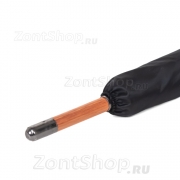 Зонт трость AMEYOKE M75-16B (01) Черный (в чехле)
