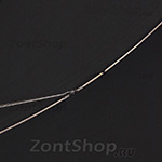 Надежный Зонт трость мужской  с усиленный каркасом  Doppler 714766 Черный, 10-спиц