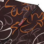 Зонт женский Doppler Derby 7440265 PT 11092 Цветочный контур коричневый