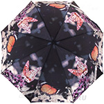 Зонт женский MAGIC RAIN 4333 11297 Оранжевые бабочки (сатин)