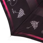 Зонт женский Три Слона 430 (A) 12836 Стильный Розовый бант (сатин)