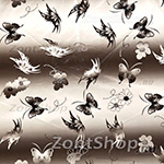 Зонт женский Zest Film 24912 4699 Бабочки