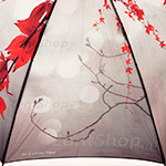 Зонт трость женский Zest 21625 7156 Красные листья