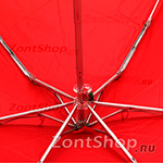 Зонт плоский легкий мини Fulton L500 025 Красный