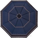 Зонт женский Doppler 730165 G 24 Fiber AC Graphics 12174 Геометрия синий